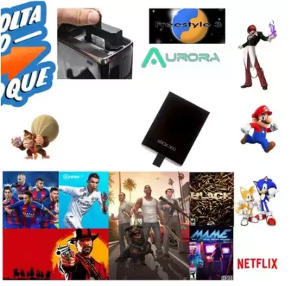 SUPER DRIVE HD INTERNO C/CASE AURORA PRONTO PRA USAR LEIA A DESCRICAO DO PRODUTO