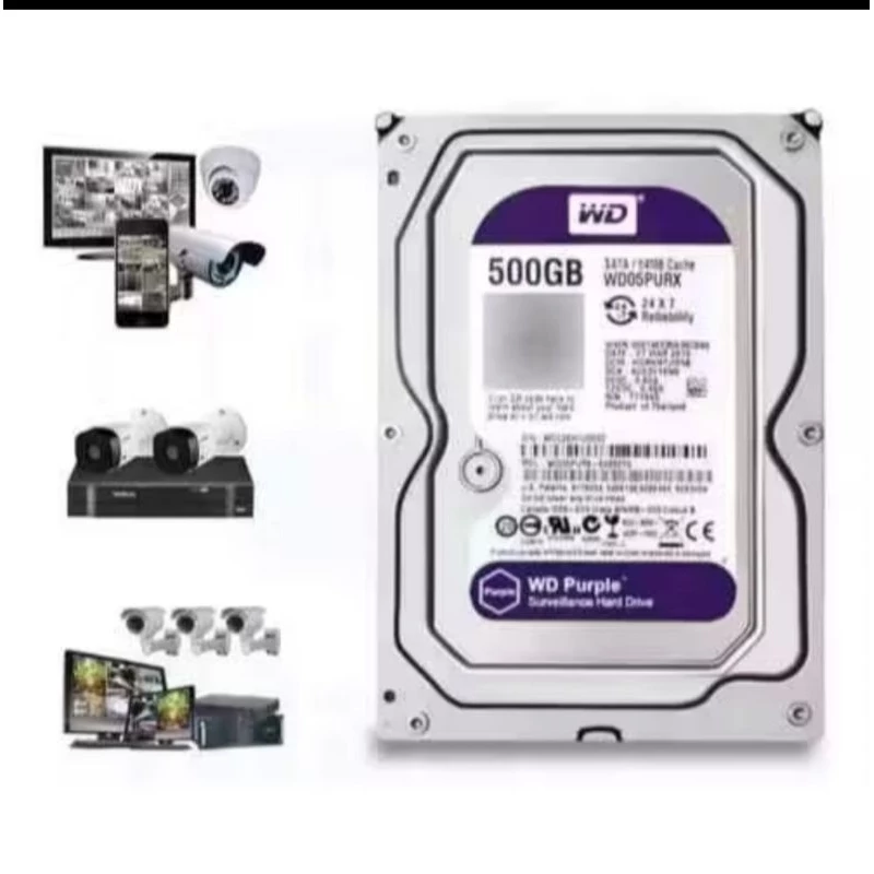 HD PURBLE INTELBRAS 500GB WESTERN DIGITAL ROXO